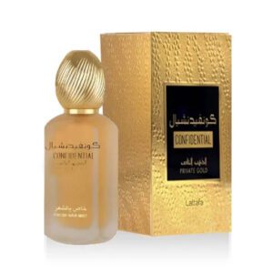 Lattafa - Confidential - Private Gold - Brume parfumante cheveux