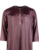 Ikaf - Qamis Satiné (manches longues)