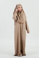 Robe de prière - Beige