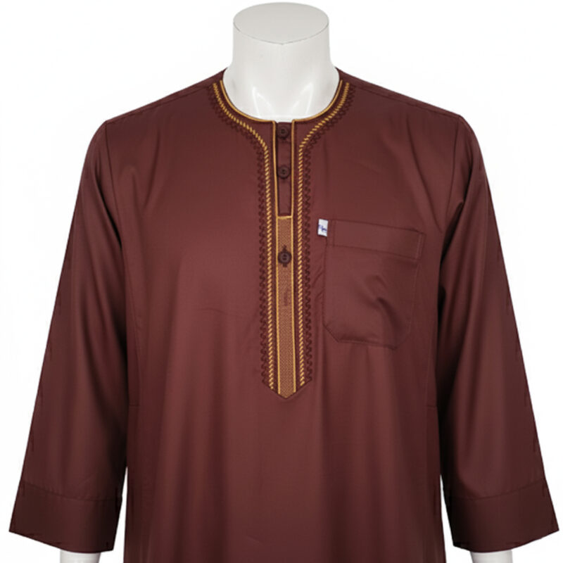 Ensemble Qamis Enfants Brodé - Zein