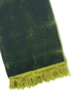 Tapis de prière tissé uni - Effet velours