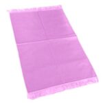 Tapis de prière tissé uni