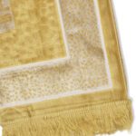 Tapis de prière tissé - Camel Strass
