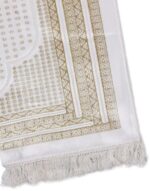 Tapis de prière tissé - White