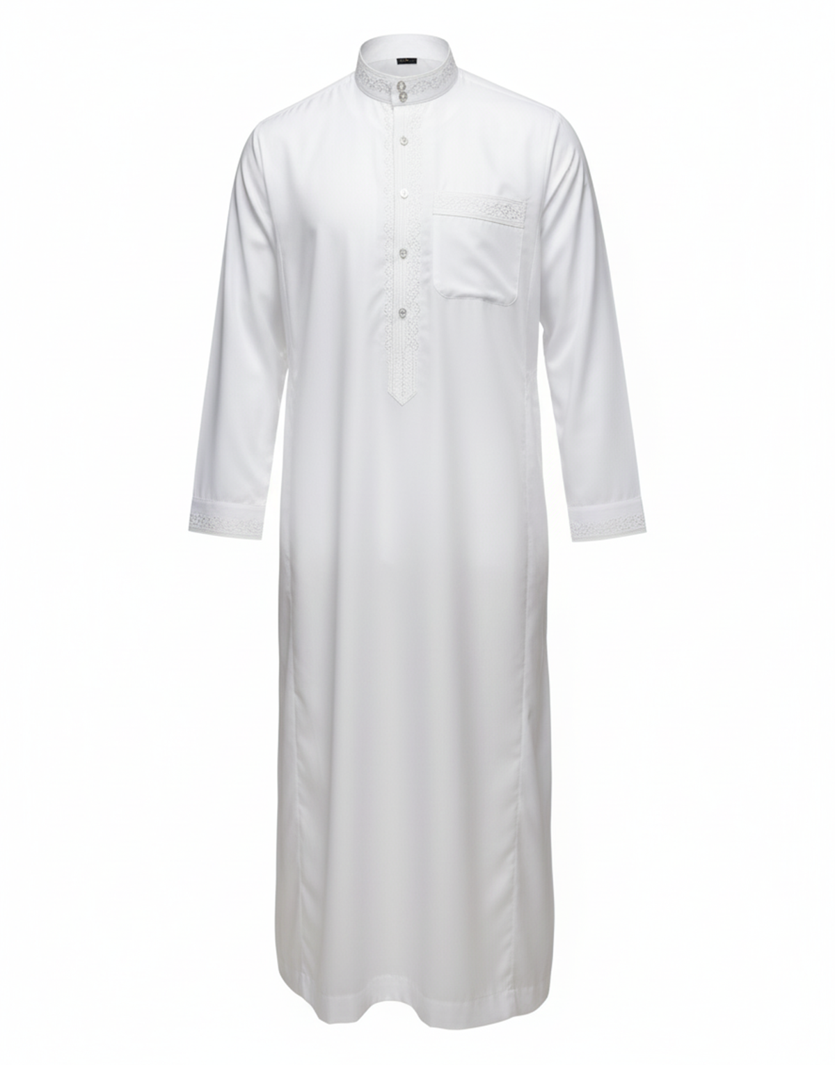 qamis-classic-brodé-zein-blanc-04_baytik Qamis classic brodé - Zein