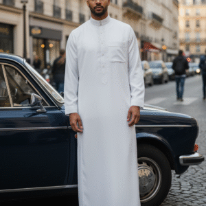 Qamis classic brodé - Zein